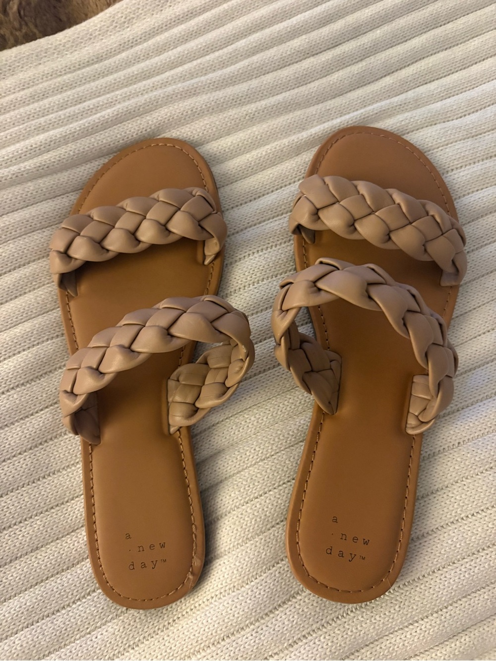 a new day - ‘Lucy’ Braided Sandal